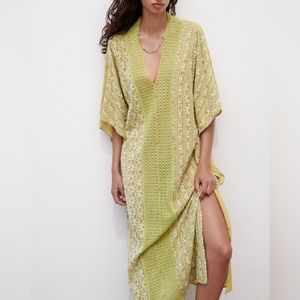 ZARA BOHO‎ EMBROIDERED TUNIC DRESS
